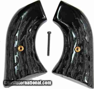 Hawes Western Marshall Imitation Jigged Buffalo Horn Grips