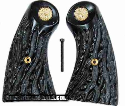 Colt 1917 New Service Imitation Jigged Buffalo Horn Grips