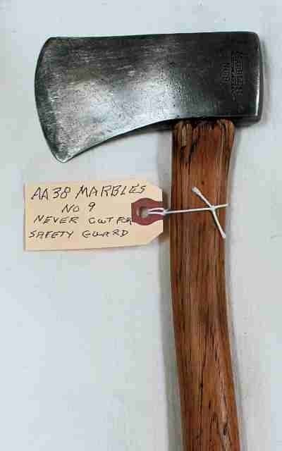 Marbles Axe, MSA No. 9 Wood Handle Axe