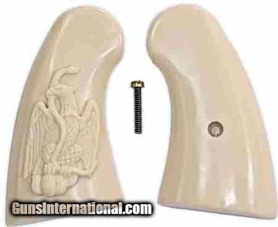 Colt Python, Small Panel Grips, Mexican Eagle & Snake