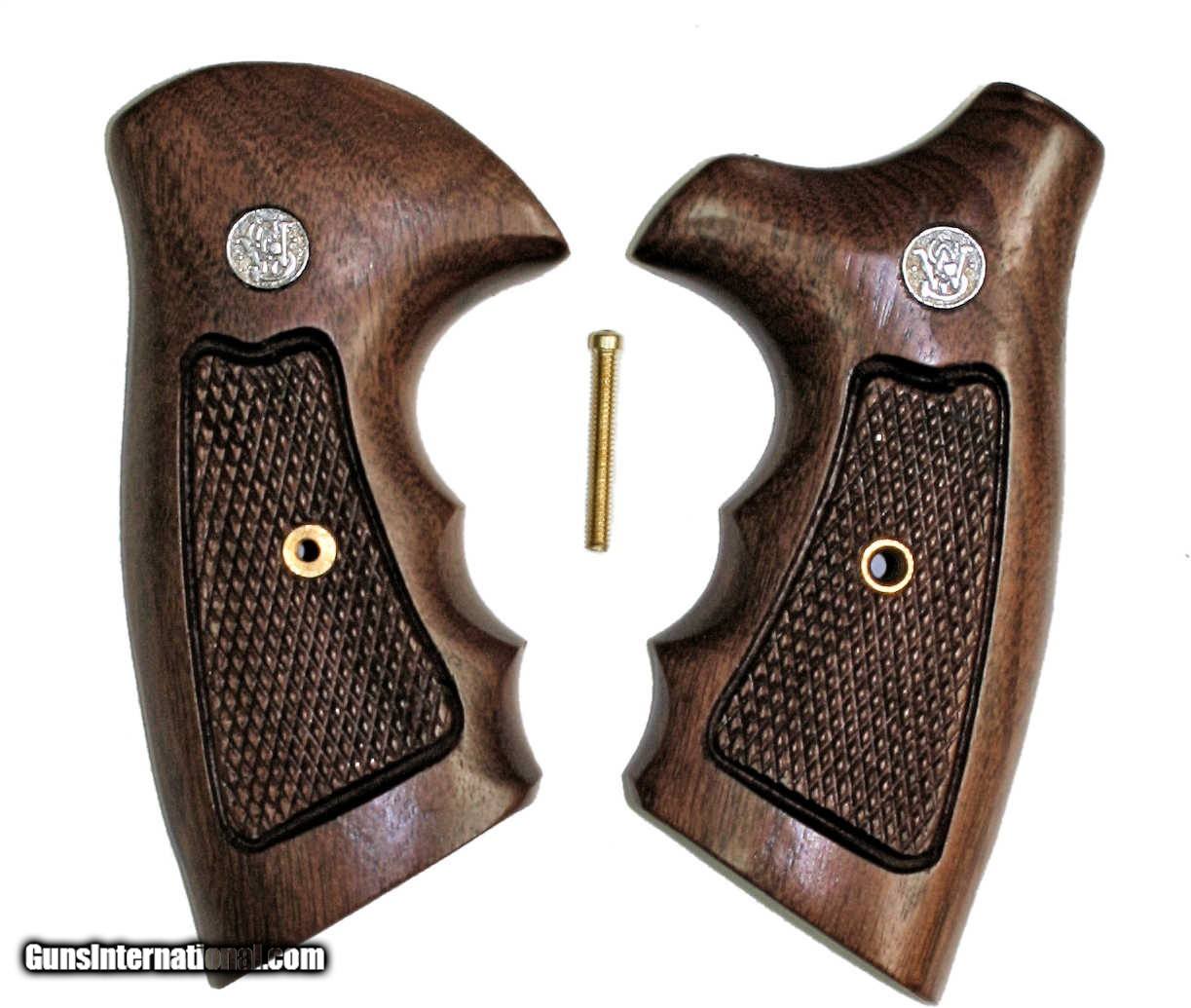 Smith And Wesson J Frame Walnut Combat Grips For Sale 9141