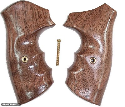 Smith & Wesson J Frame Walnut Combat Grips