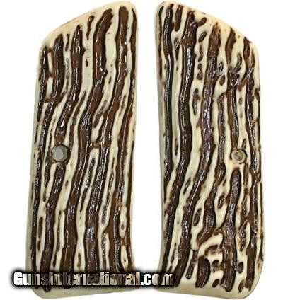 Colt Woodsman, 1st Series, Imitation Jigged Bone Grips