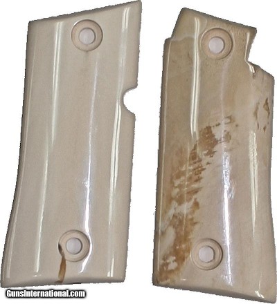 Colt Mustang or Colt Pocketlite Siberian Ivory Grips