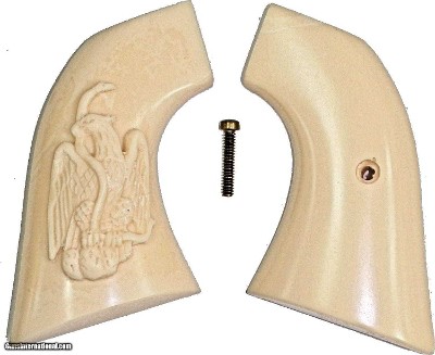 Beretta Stampede SA Grips, Mexican Eagle With Snake