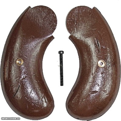 Webley MKIII Brass Flare Pistol Grips, 27mm