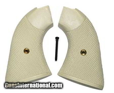 Colt Scout & Frontier Grips, Checkered