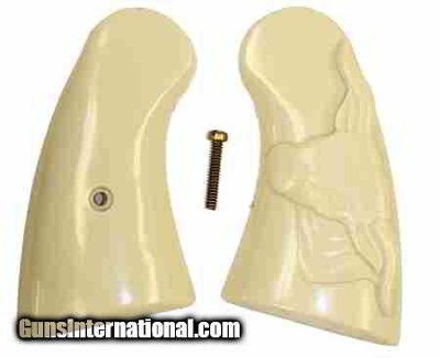 Colt Python Grips, Small Panel, With Steer