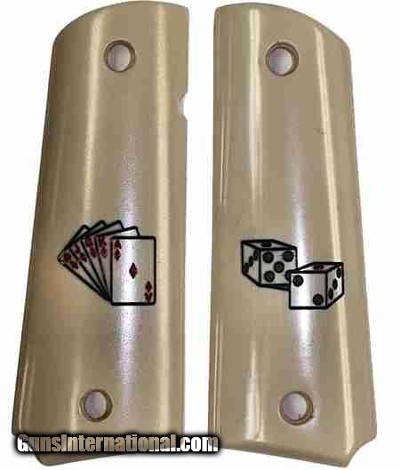 Colt 1911 Grips With Snake Eyes