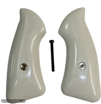 Smith & Wesson J Frame Ivory-Like Grips, Square Butt