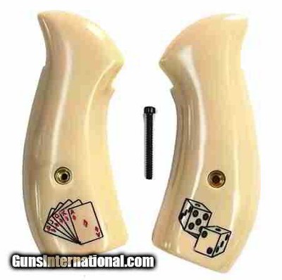 Smith & Wesson K & L Frame Grips With Snake Eyes