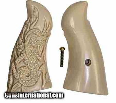 Smith & Wesson N Frame Grips With Dragon