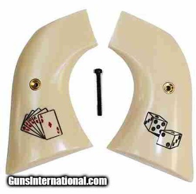 Ruger Vaquero XR3-Red Grips with Snake Eyes