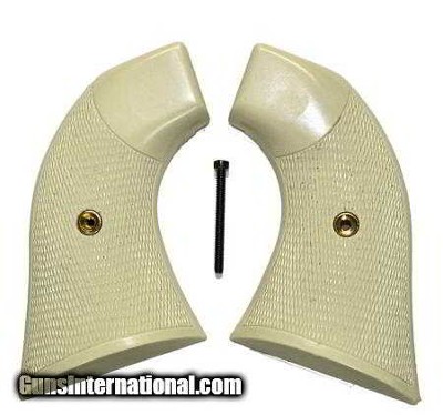 High Standard Double Nine Grips, Checkered