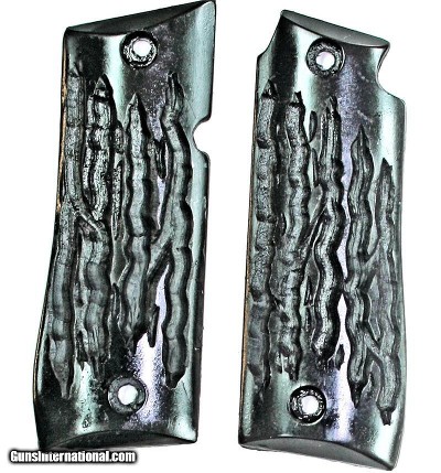 Colt Govt Model .380 & Colt Mustang Plus II Imitation Buffalo Horn Grips