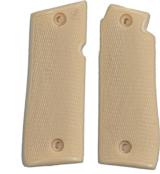 Colt Government Model .380 & Colt Mustang Plus II Ivory-Like Grips, Checkered - 1 of 1