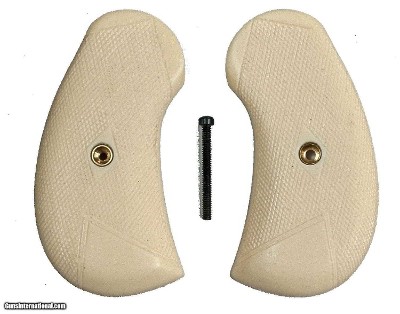 Colt 1878 Frontier DA Revolver Ivory-Like™ Grips, Fat Size