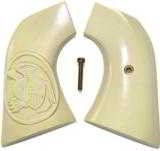 Ruger New Vaquero 2005 Real Ivory Grips, Eagle & Shield in Oval - 1 of 1
