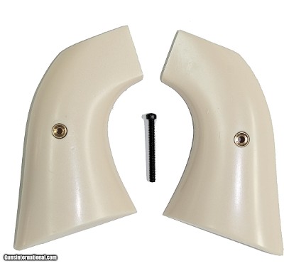 Beretta Stampede SA Ivory-Like Grips, Smooth