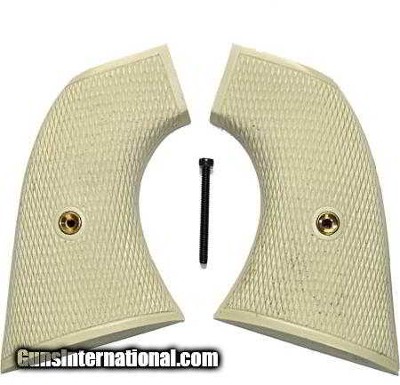 Taurus Gaucho SA Ivory-Like Grips, Checkered