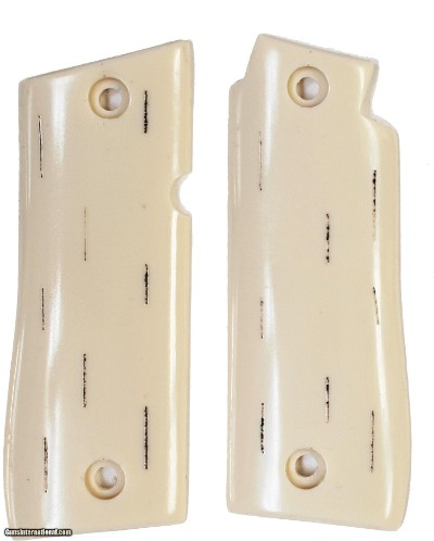 Colt .380 Gov't Model & Colt Mustang Plus II "Barked" Grips