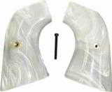 Ruger New Vaquero 2005 XR3 Pearl Premium Grips - 1 of 2