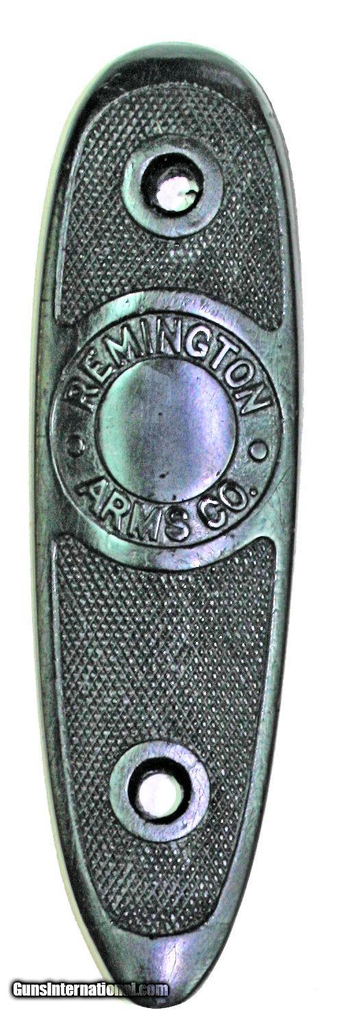 Remington Model 12A Buttplate, Early Round Barrel Type for sale