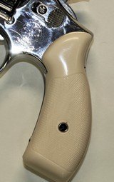 Smith & Wesson K & L Frame Ivory-Like Grips, Round Butt. Checkered - 2 of 5