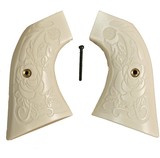 Beretta S.A. Stampede Ivory-Like Grips With Relief Carved Rose - 1 of 1