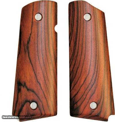 Colt 1911 Smooth Rosewood Grips
