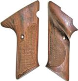 Colt Woodsman 2nd Series, Checkered Walnut Grips, Thumb Rest - 1 of 1