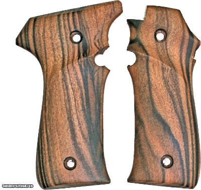 Llama III & IIIA Tigerwood Grips