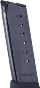 Colt 1911 Officers Model Magazines, 7 Round High Capacity, Blue, On Sale - 1 of 1