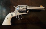 Ruger Vaquero XR3-Red Grips, Smooth With Medallions - 4 of 4