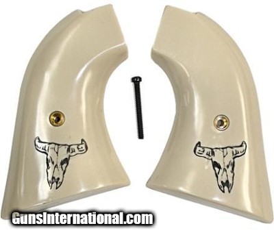 Colt Scout & Frontier Grips, Bison Skull
