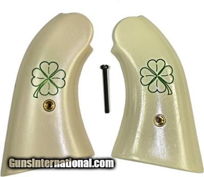Remington 1858 Uberti Grips, Clover Leaf