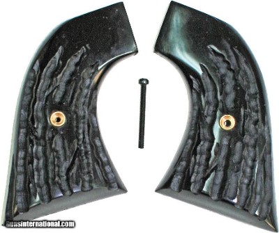 Reb 1851 Black Powder Revolver Imitation Buffalo Horn Grips