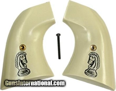 Colt SAA Oversized Grips, Horse Head