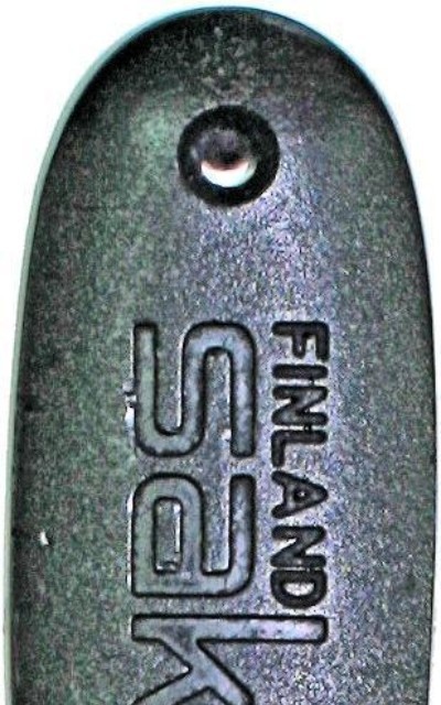 Sako Rifle Reproduction Buttplate c. 1980 to 1990