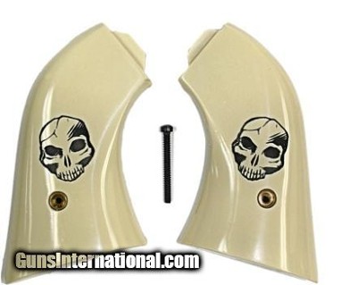 Remington 1875 - 1890 Uberti Grips, Human Skull