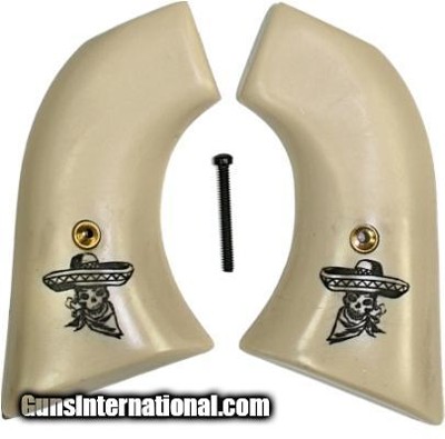 Hawes Western Marshall Grips, Skull & Sombrero