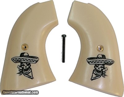 Colt Scout & Frontier Grips, Skull & Sombrero