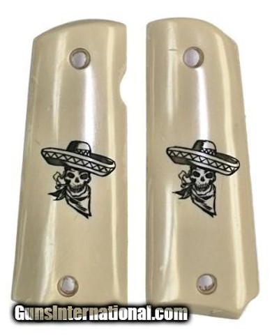 Colt 1911 Grips, Skull & Sombrero