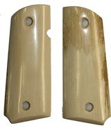 Colt 1911 Officers Model Siberian Mammoth Ivory Grips - 1 of 1