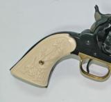 Remington 1858 Pietta Ivory-Like Grips, Snake in Bush - 2 of 2