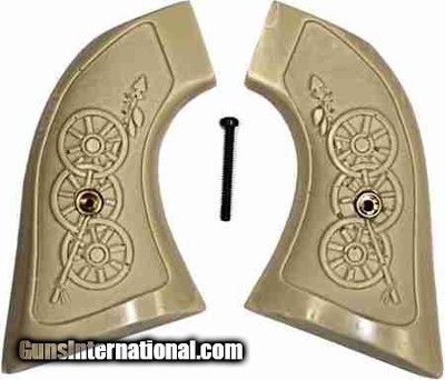 Uberti Old Model P 1873 Grips, Wagon Wheels