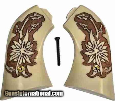 Remington 1875 - 1890 Uberti Grips, Pinwheel Flower
