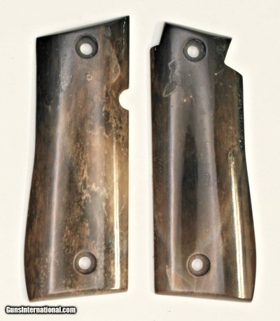 Colt Government .380 & Colt Mustang Plus II Siberian Mammoth Ivory Grips