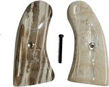 Colt Police Positive Fossilized Alaskan Walrus Ivory Grips - 1 of 1