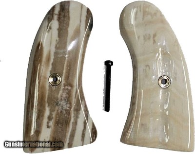 Colt Police Positive Fossilized Alaskan Walrus Ivory Grips